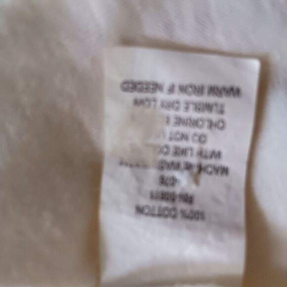 Anchor Blue Mens XL White blue  Stripe Short Sleeve Polo Shirt Y2k 90's preppy - Picture 7 of 9